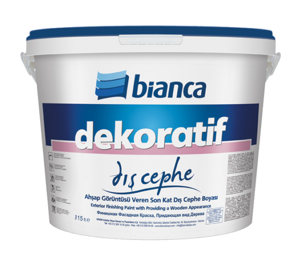 Dekoratif Dış Cephe Boyası